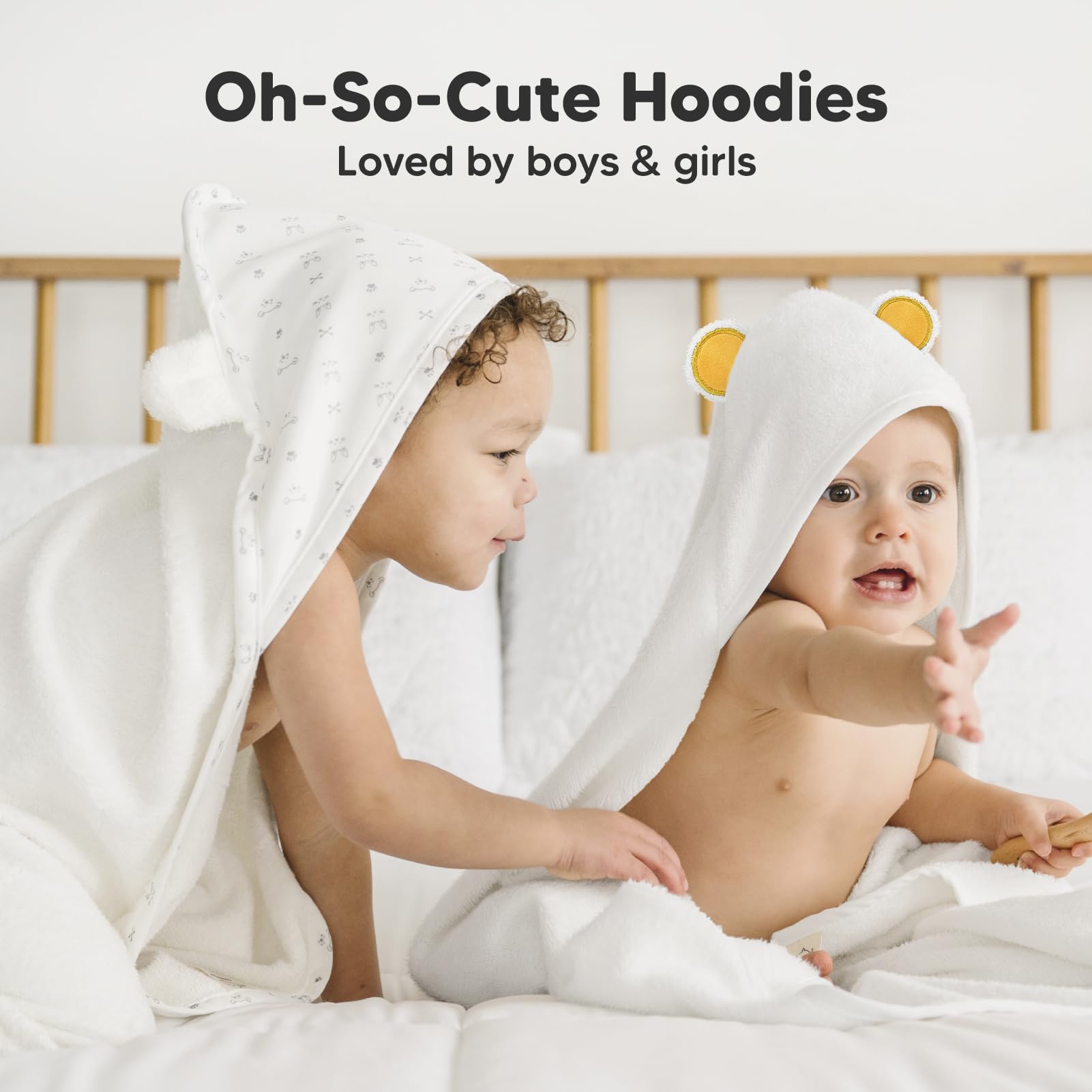 KeaBabies hooded towel quick-dry and easy-care convenience