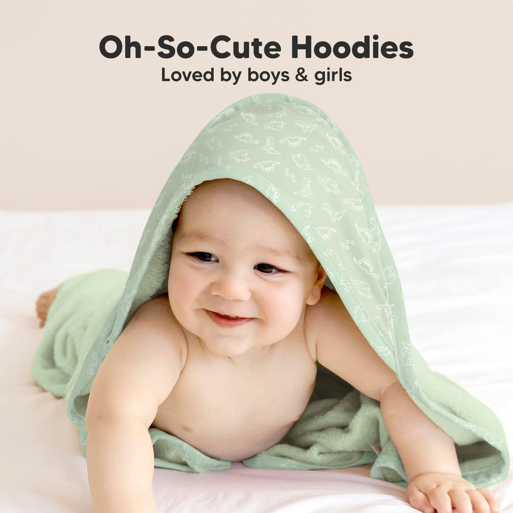 KeaBabies hooded towel gentle-on-skin closeup for everyday use