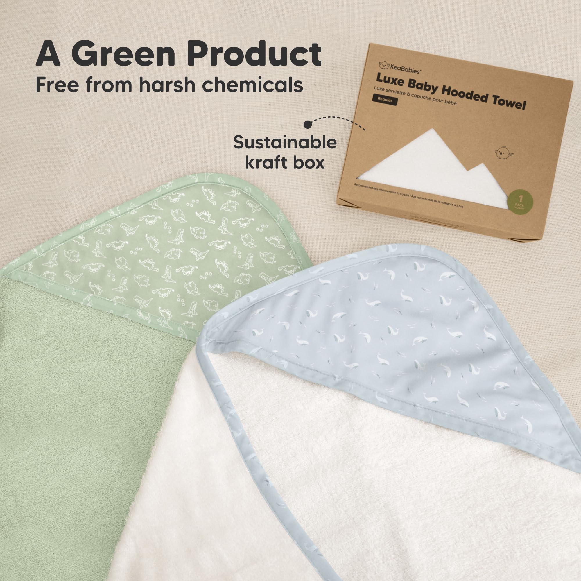 KeaBabies gift-ready packaging makes a perfect baby shower gift.