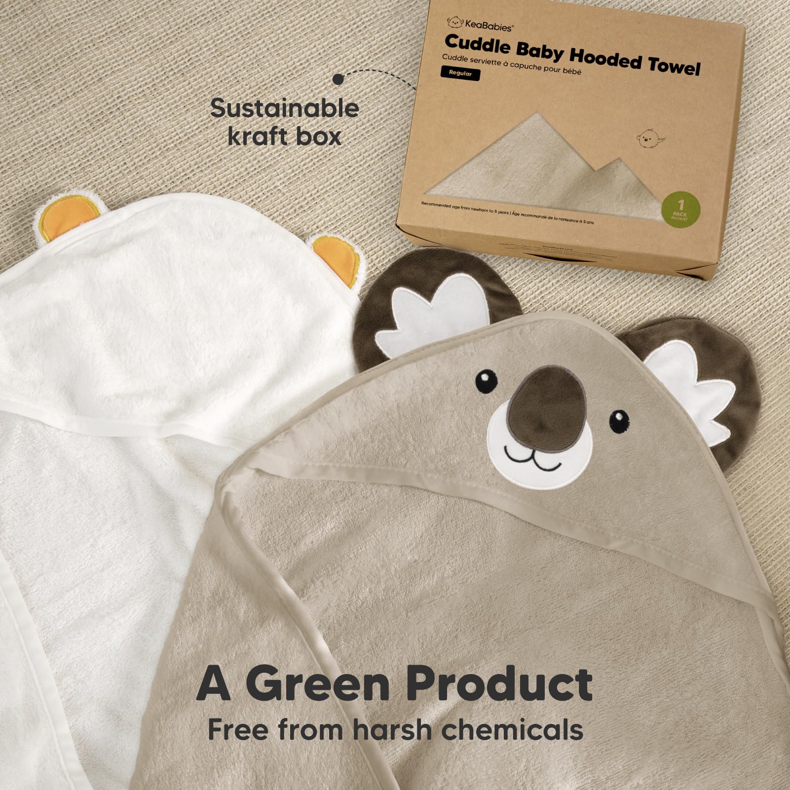 KeaBabies gift-box packaging makes a ready-made baby shower gift.