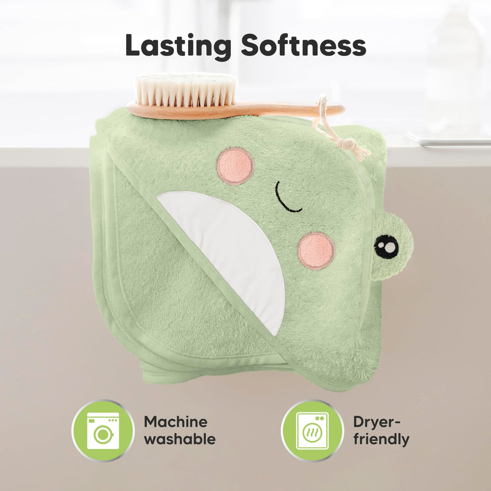 KeaBabies hooded towel packaging gift box signals ready-to-gift option.
