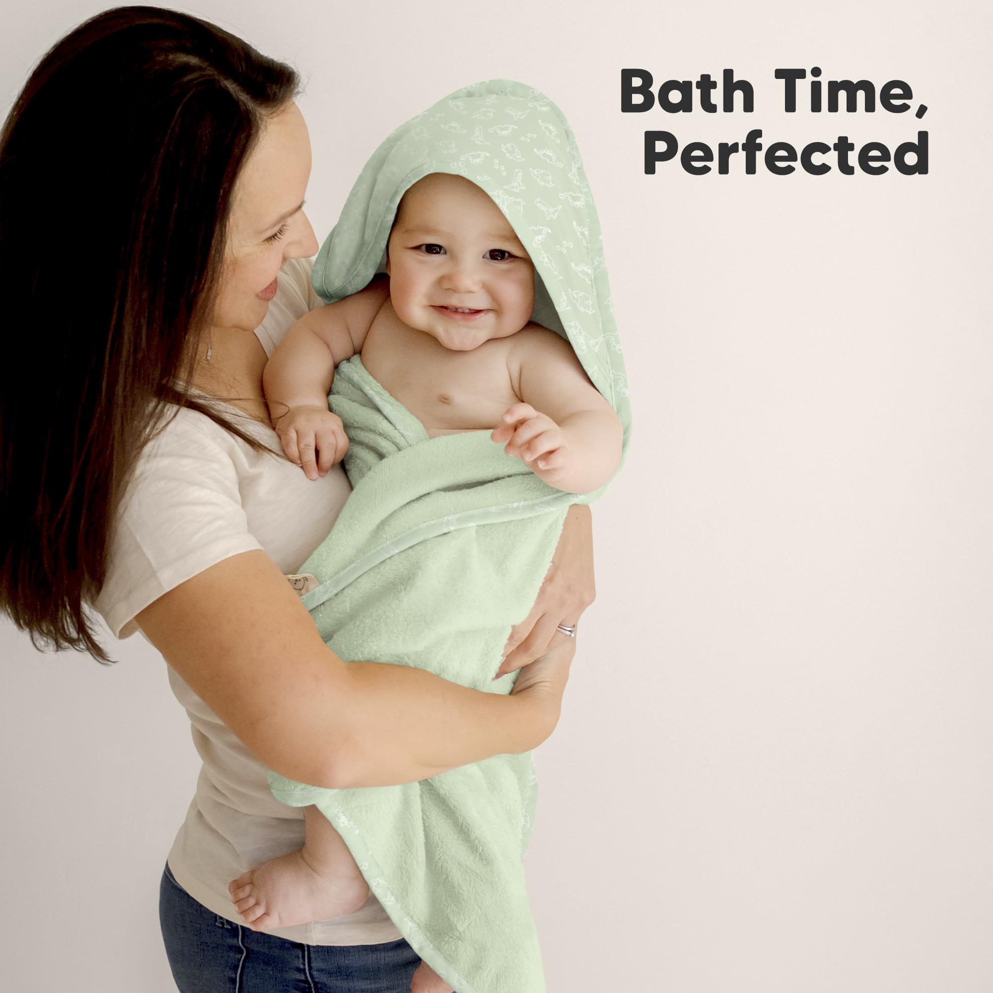 KeaBabies hooded towel designed for toddlers up to age 2
