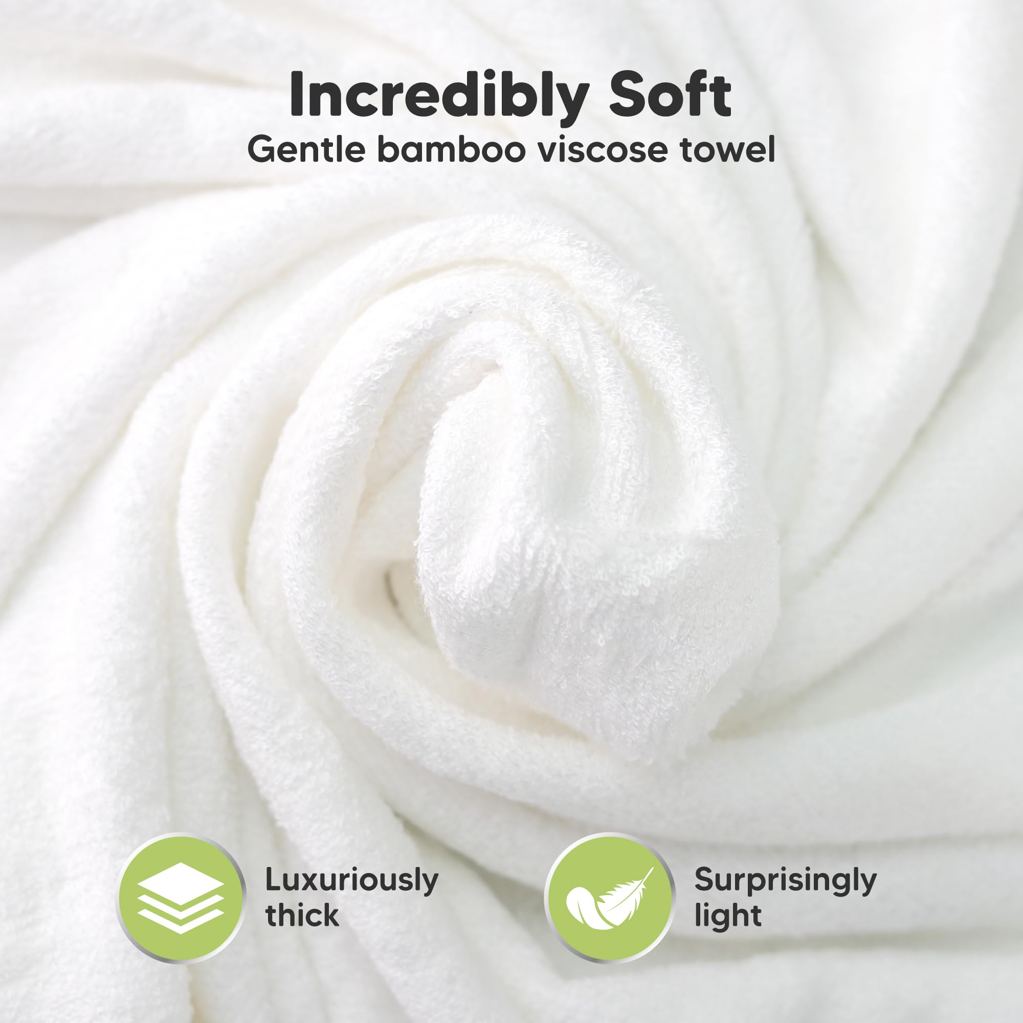 KeaBabies hooded towel Wildwood hood close-up highlights warmth and gentle finish