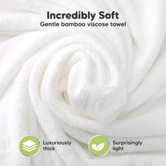 KeaBabies hooded towel Wildwood hood close-up highlights warmth and gentle finish