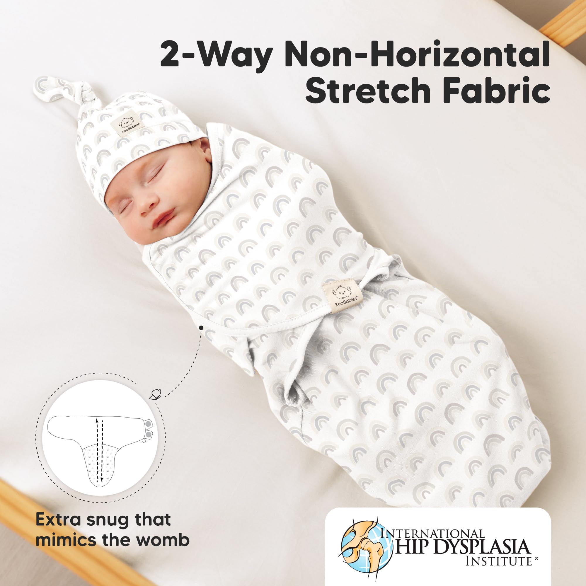 KeaBabies ergonomic-ihdi design shot reinforces hip-friendly growth opportunities