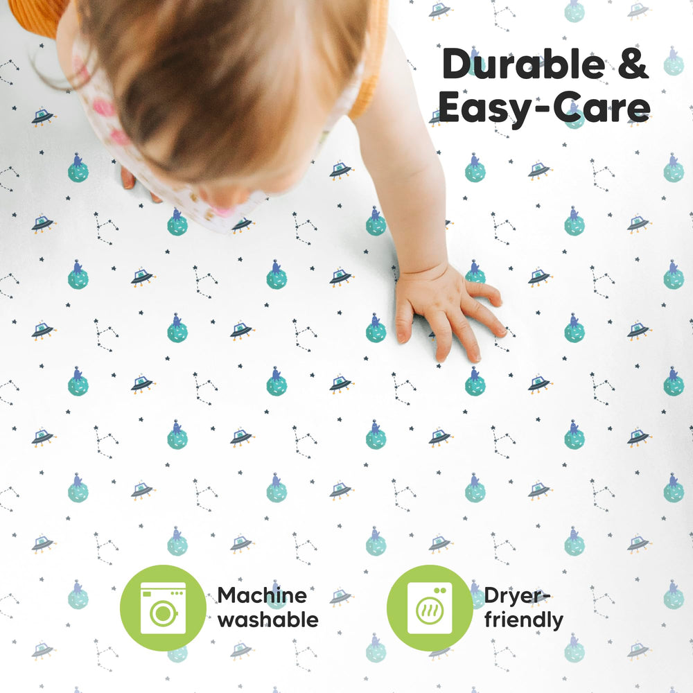 KeaBabies in-use baby cozy setup demonstrates safe sleeping surface