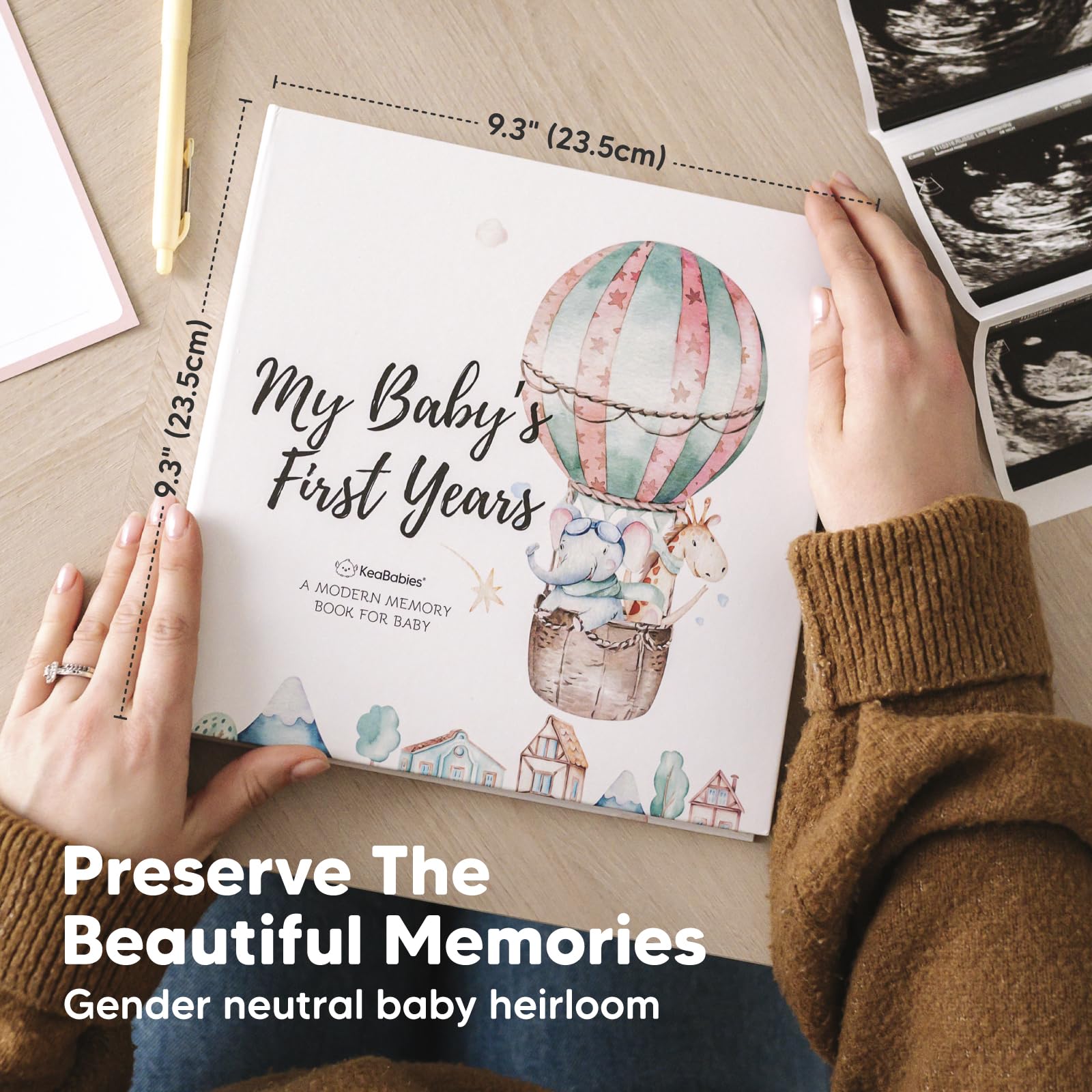 KeaBabies inclusive-family page designed for diverse memories