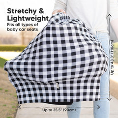 KeaBabies infinity shawl-style cover for versatile wear