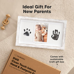 KeaBabies zero ink contact design minimizes mess during imprinting