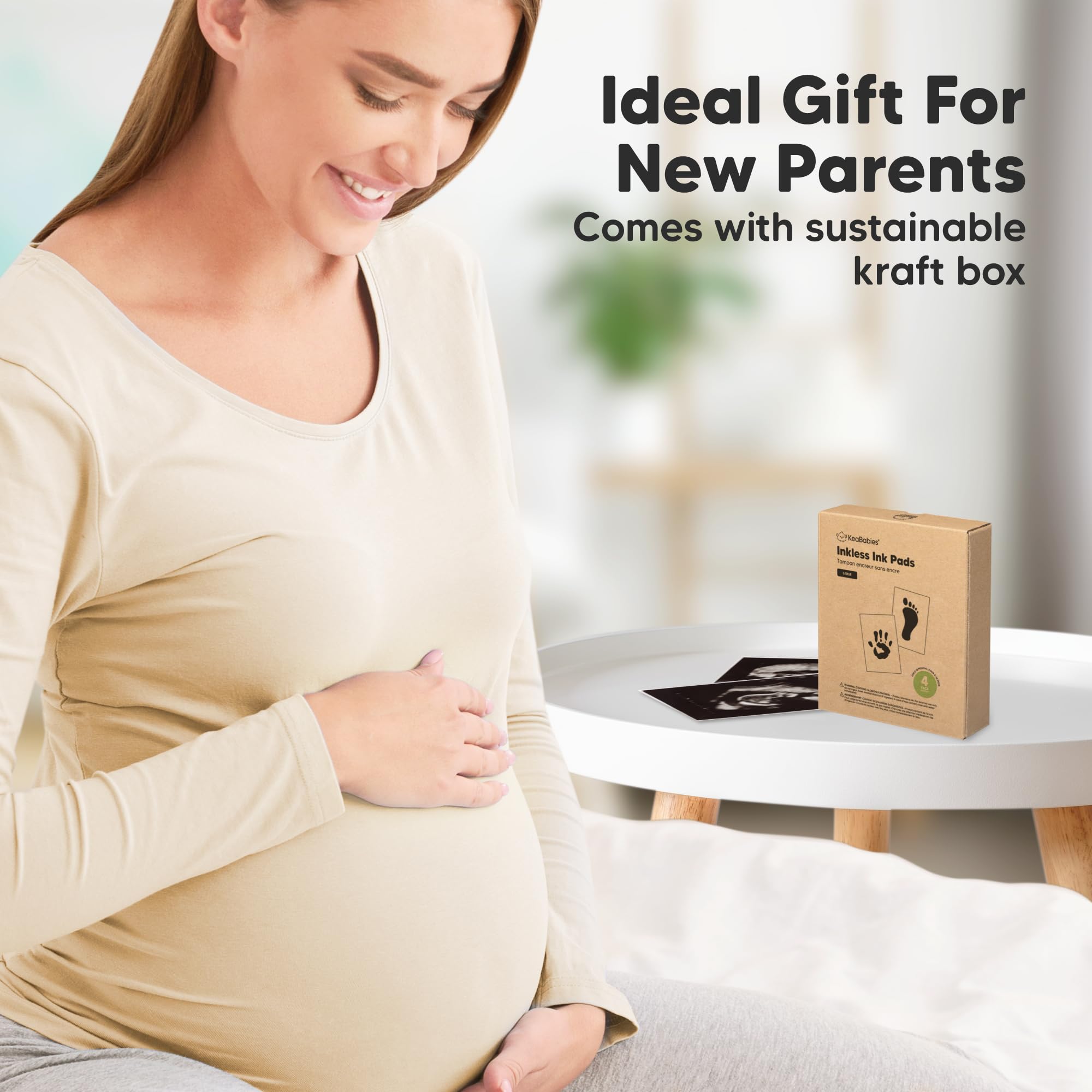 KeaBabies step-by-step instruction manual guides easy setup.
