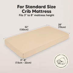 KeaBabies Isla fitted sheet snugfit tech close-up highlights easy fitting and removal