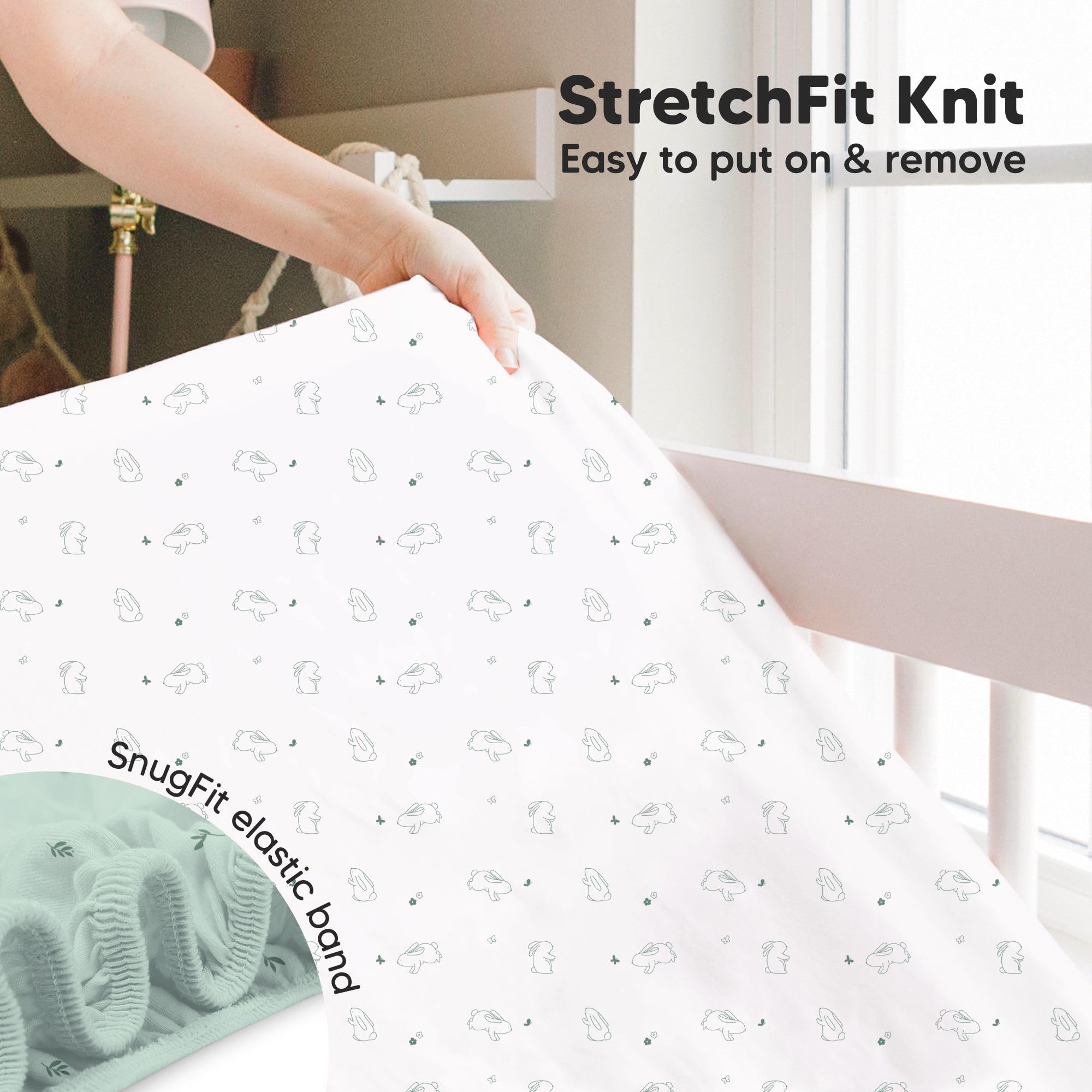KeaBabies Isla machine washable and dryer-friendly for busy parents.