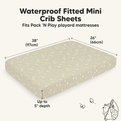 KeaBabies Isla Protect+ SnugFit Tech eases sheet fitting