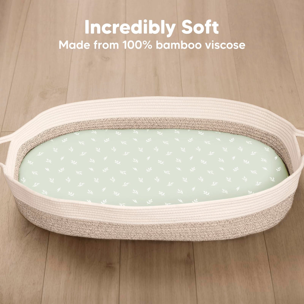 KeaBabies Isla soft bamboo viscose fabric for baby comfort