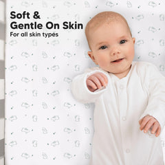 KeaBabies Isla viscose from bamboo provides breathable, skin-friendly comfort.