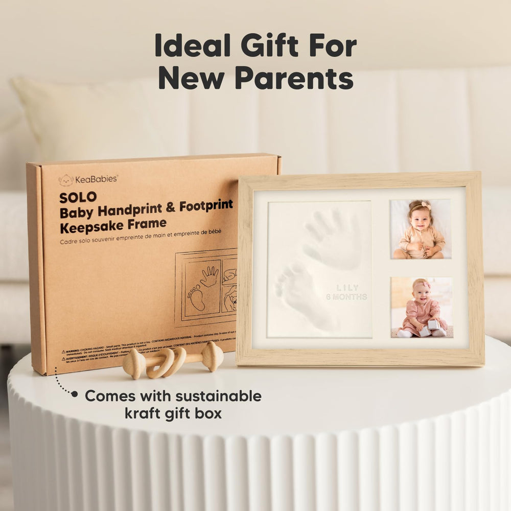 KeaBabies keepsake frame display option for nursery decor