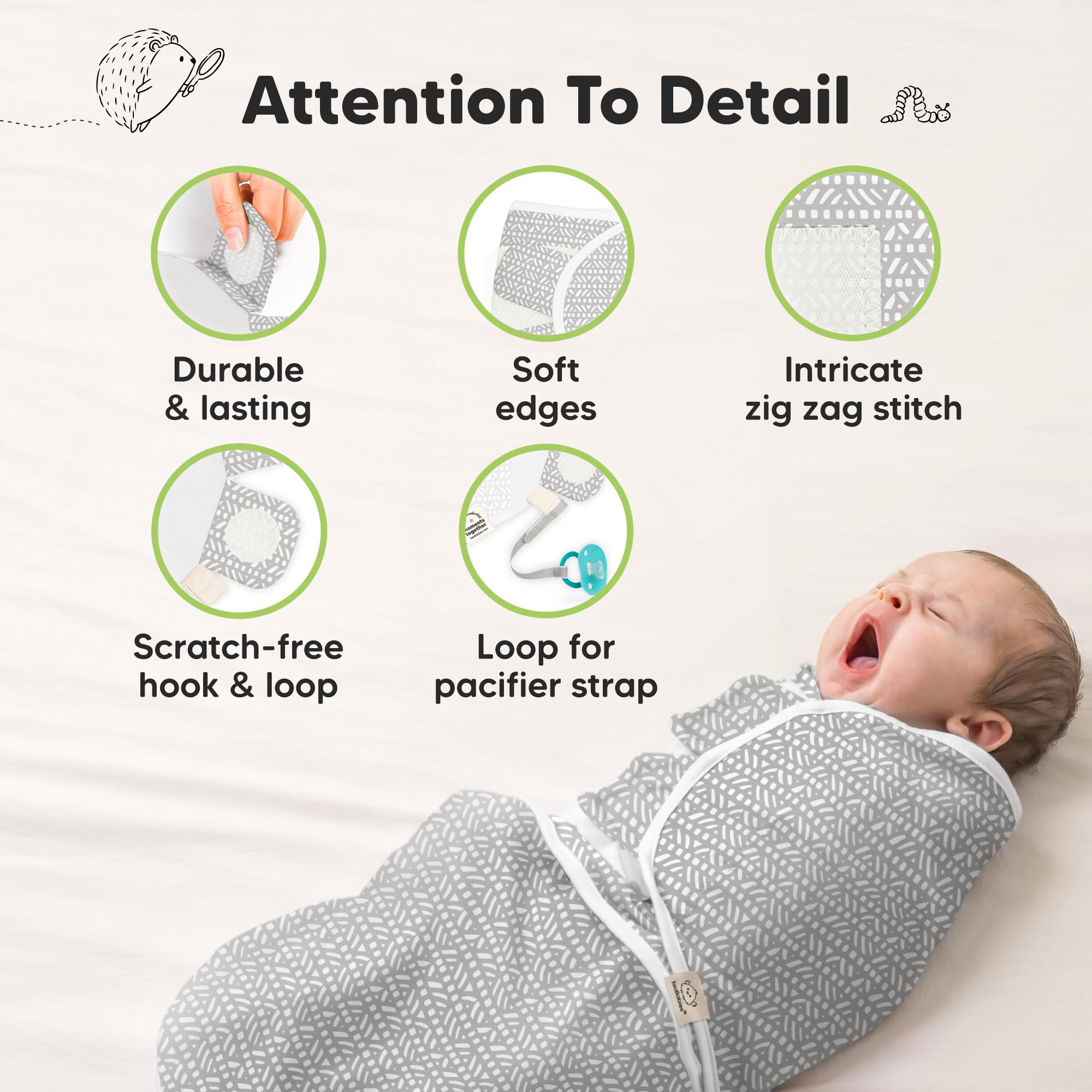 KeaBabies kraft gift box packaging makes baby showers easy