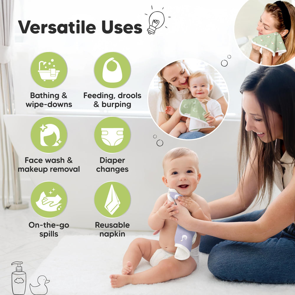 KeaBabies Lunaris machine-washable fabric withstands repeated use