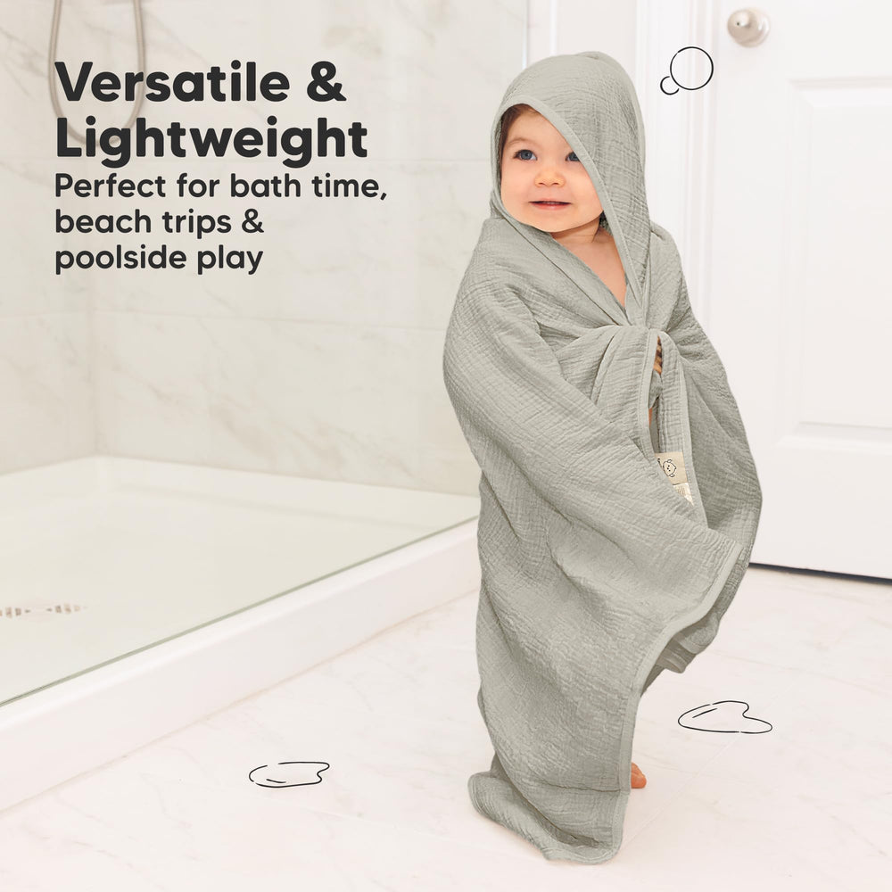 KeaBabies Lyra durable, easy-care towel designed for everyday use.