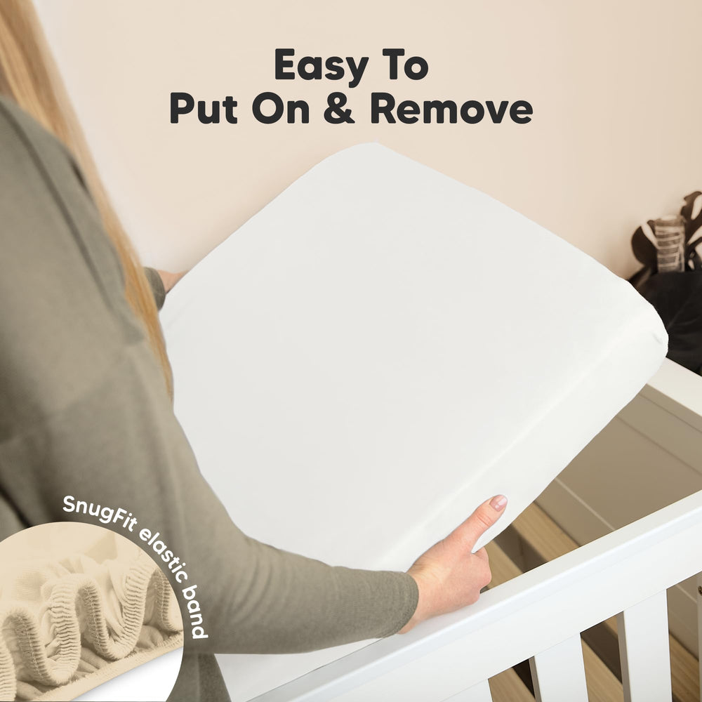 KeaBabies machine wash and dryer-friendly care keeps sheets looking fresh.