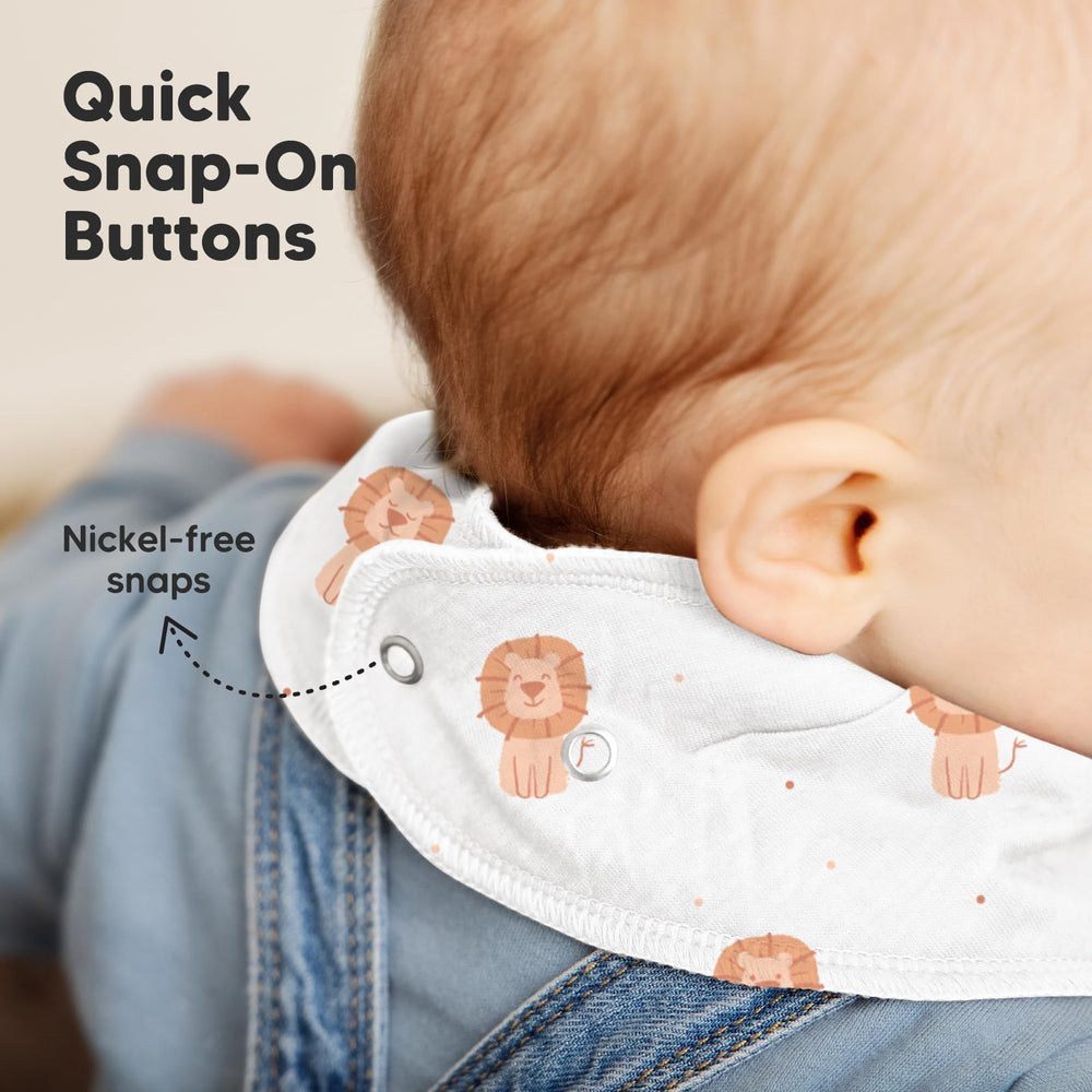 KeaBabies machine-washable care instructions included.