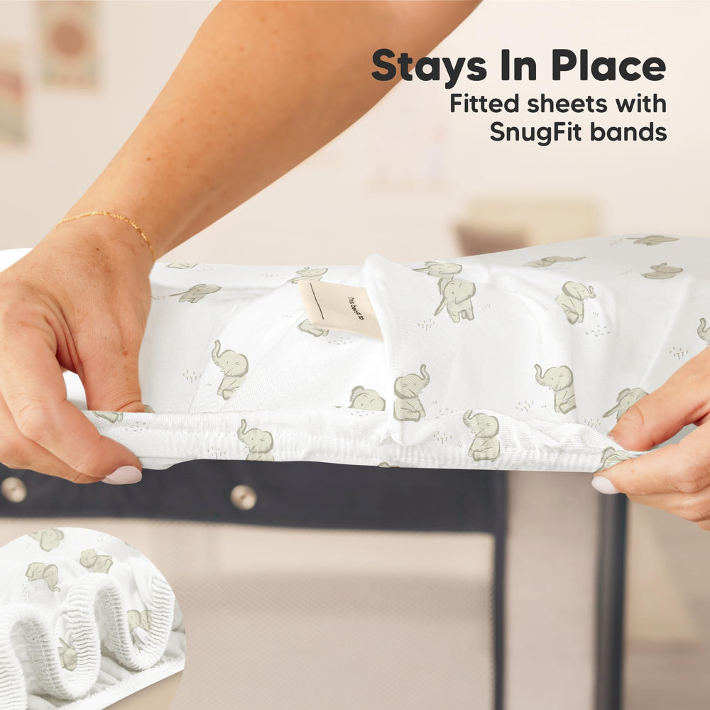KeaBabies machine-washable closeup shows simple, everyday care.