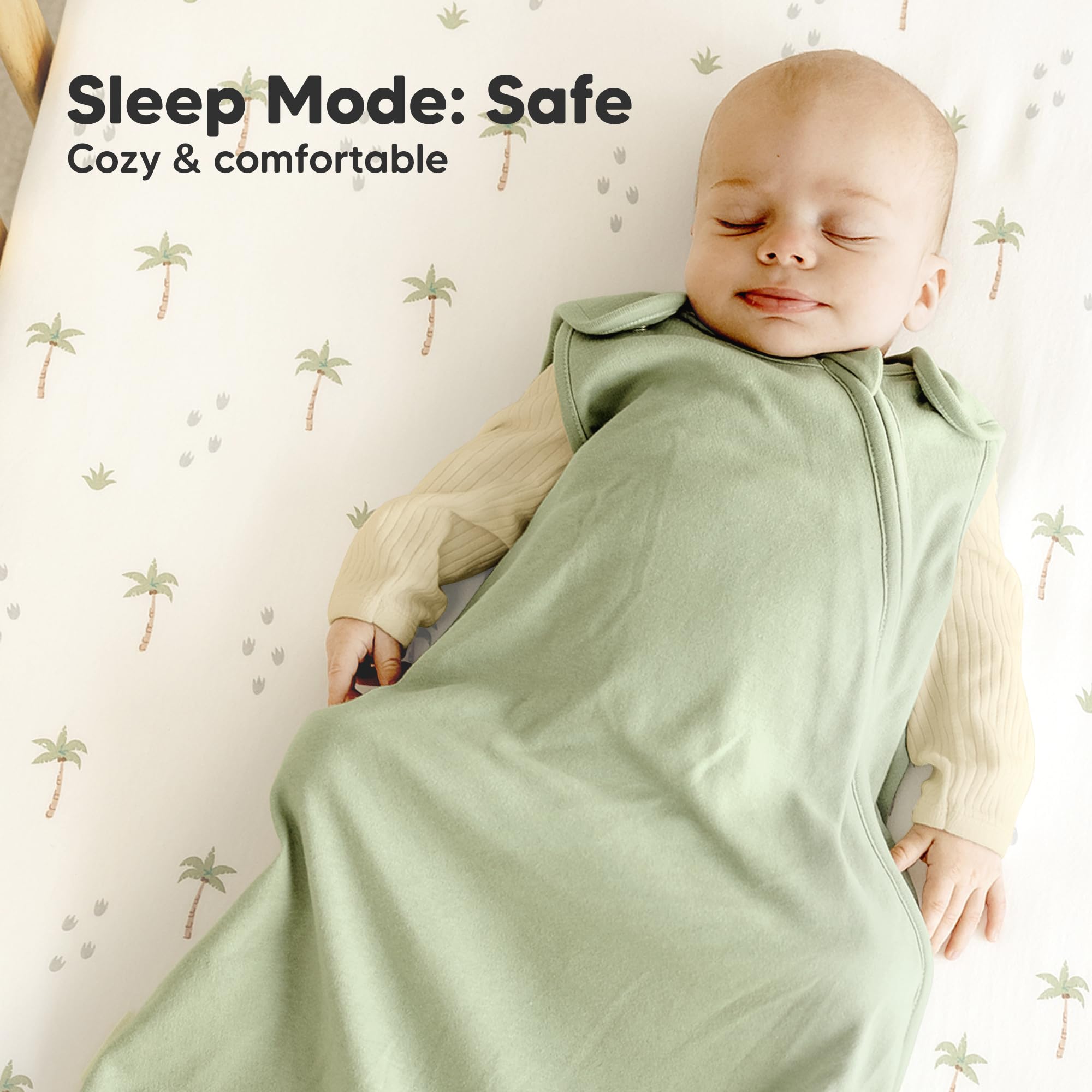 KeaBabies sleepsack is machine washable for busy families.