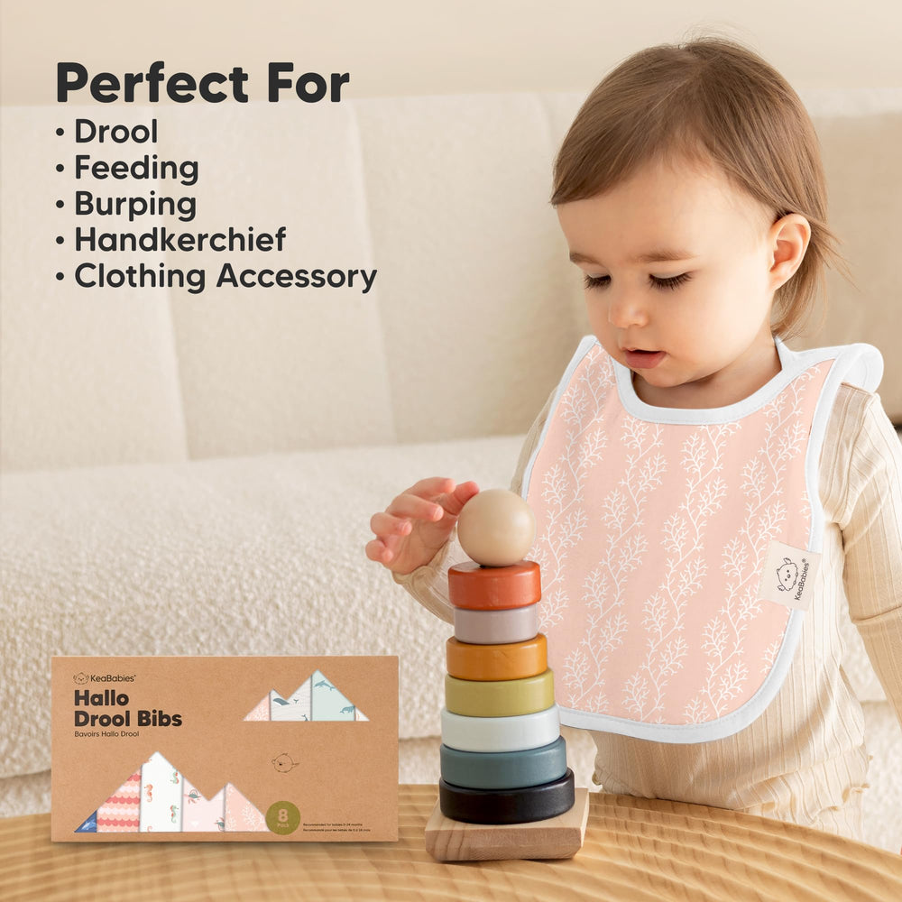 KeaBabies Marine Muse set in cute colors for boys and girls.