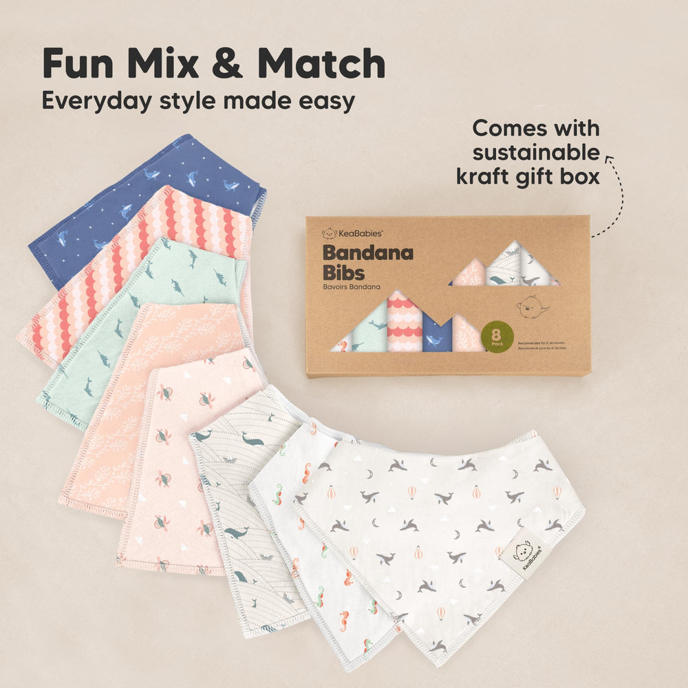 KeaBabies Marine Muse shades coordinate with neutral outfits for little ones.