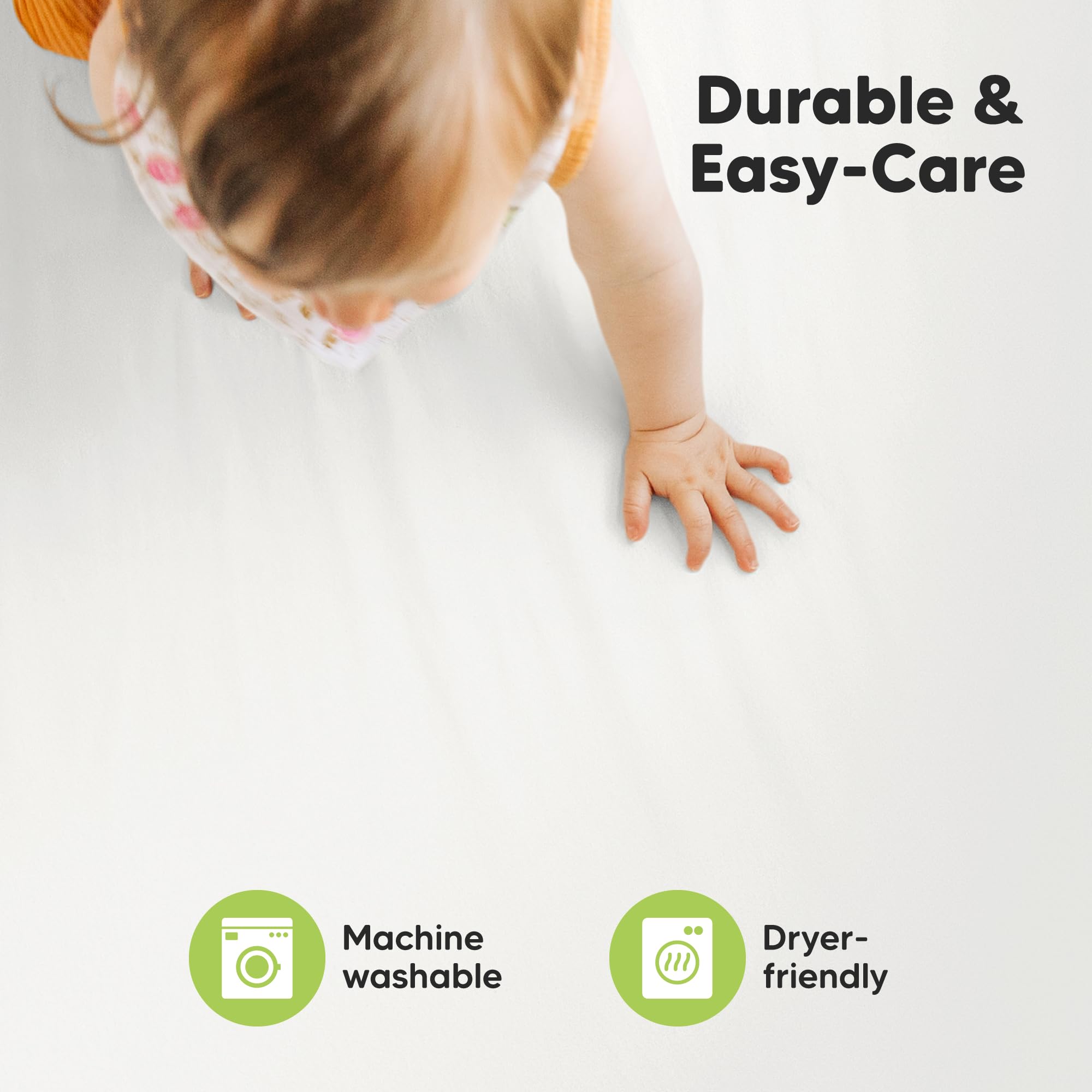 KeaBabies two-pack offers convenient extra sheets for quick changes.