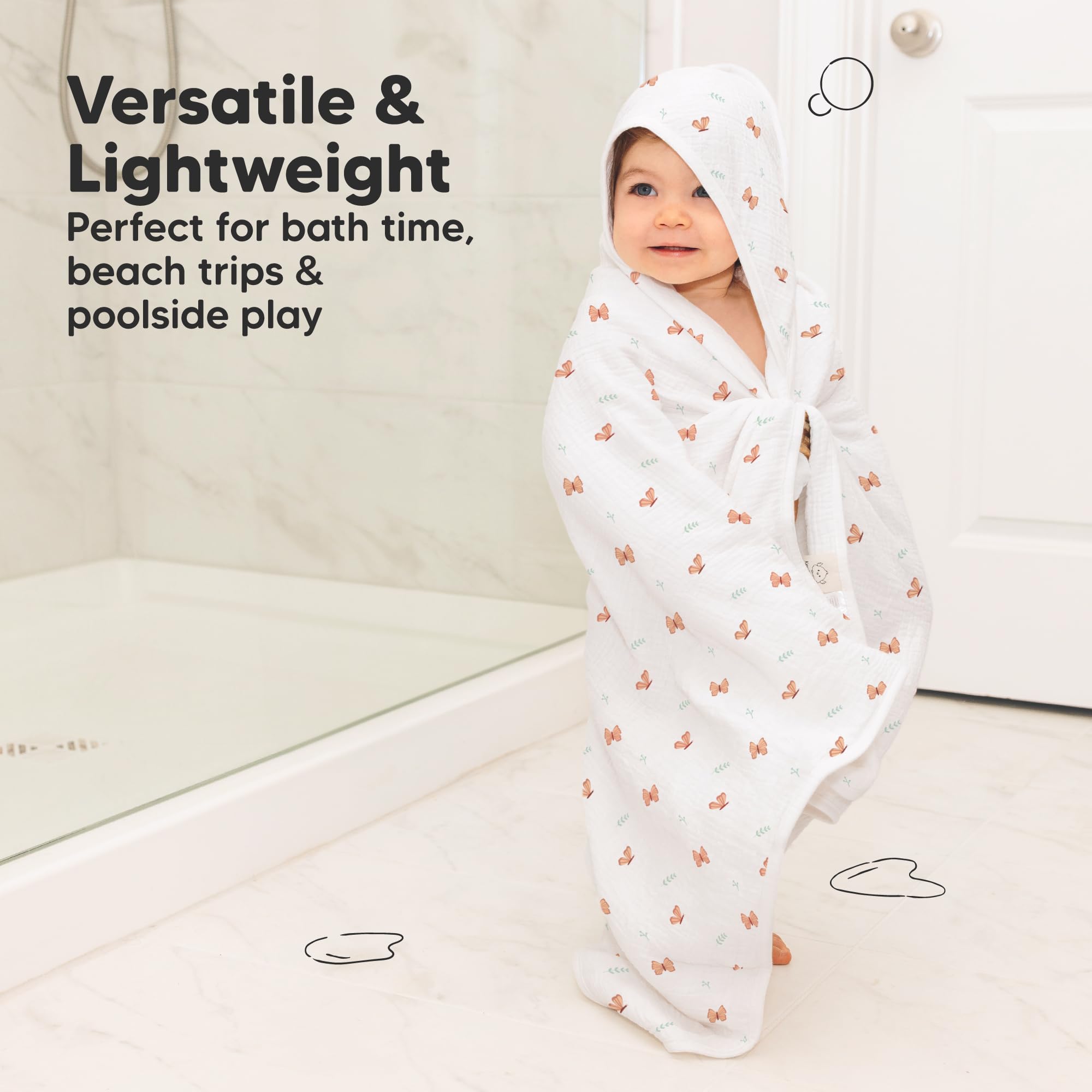KeaBabies Monarch gender-neutral design suits both boys and girls