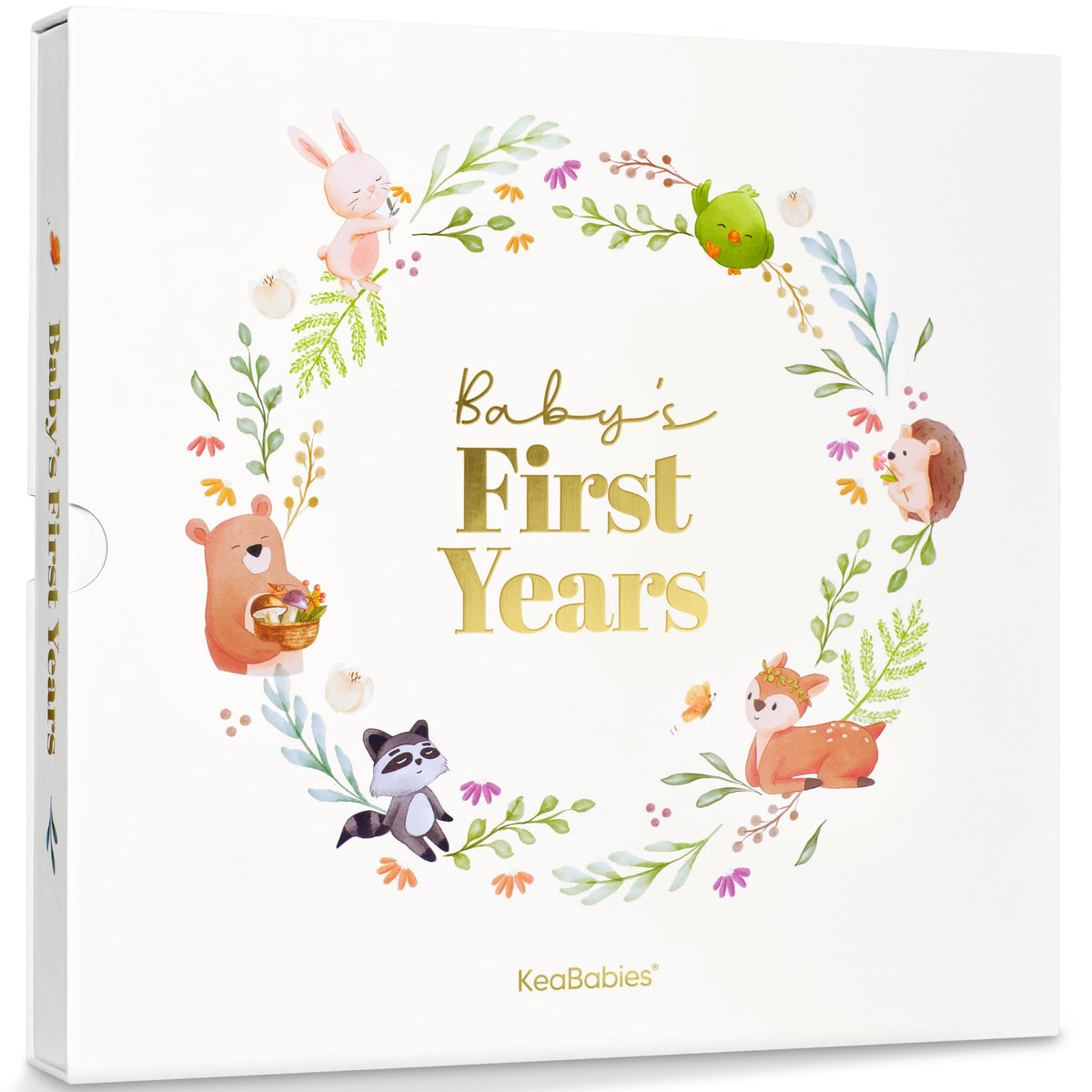 KeaBabies Muse memory book cover padded close-up highlighting premium design and longevity