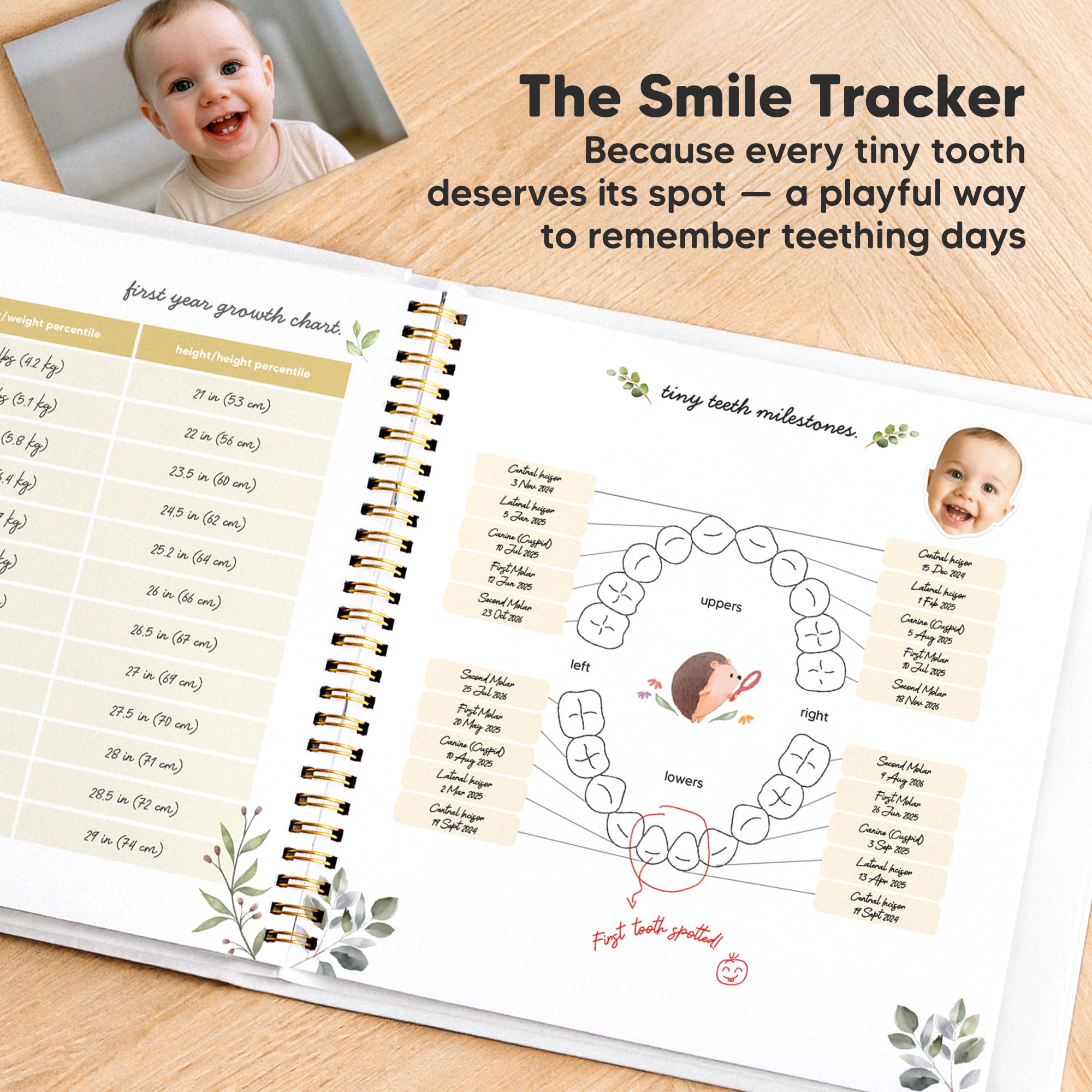 KeaBabies Muse large pocket holds sonograms and keepsakes safely