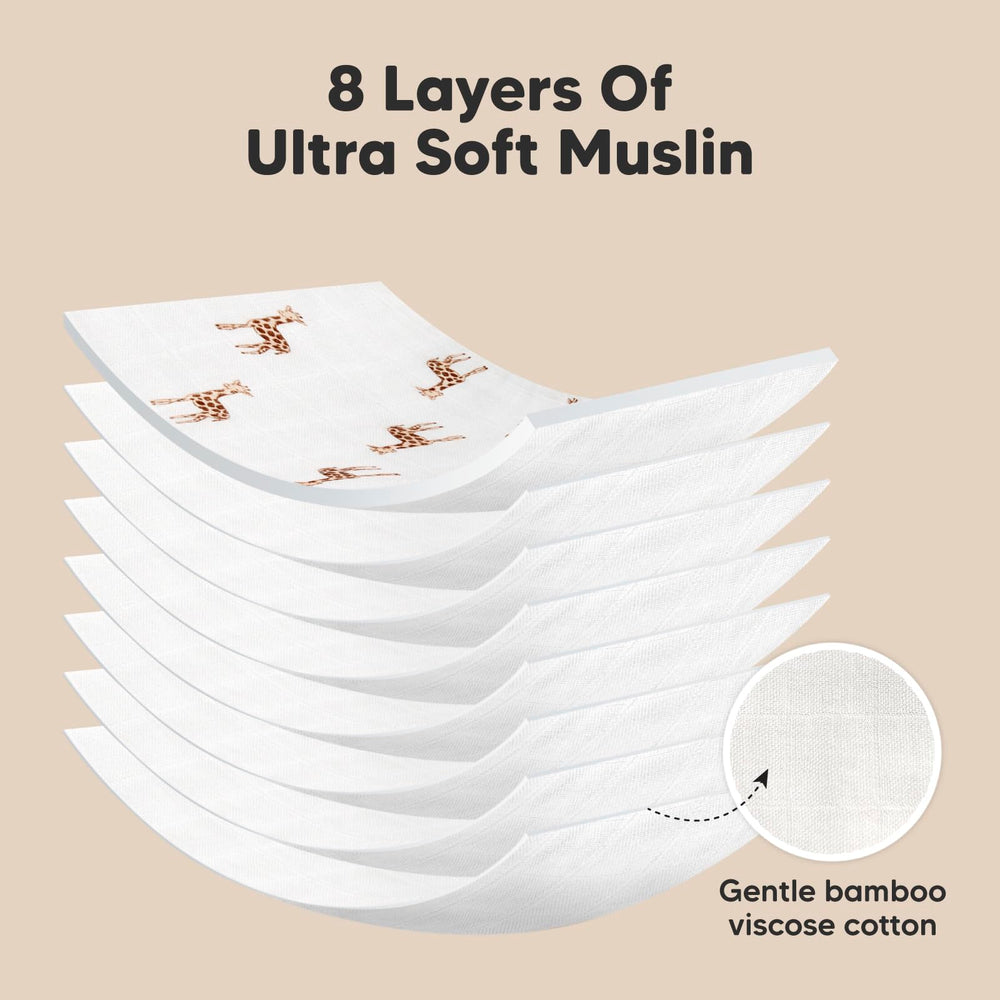 KeaBabies muslin burp cloths feel ultra-soft organic cotton for delicate skin.