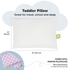 KeaBabies My Little Dreamy Unicorn pillowcase elevates travel naps with whimsy.