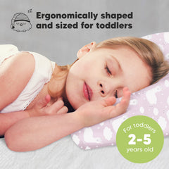 KeaBabies My Little Dreamy Pillowcase organic cotton close-up showing soft breathable fabric.