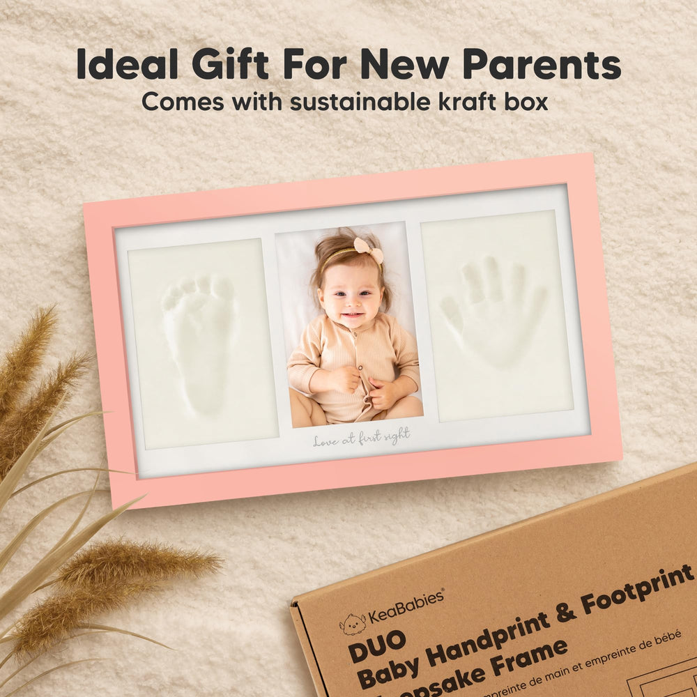 KeaBabies name and date printing kit for customized memory marks.