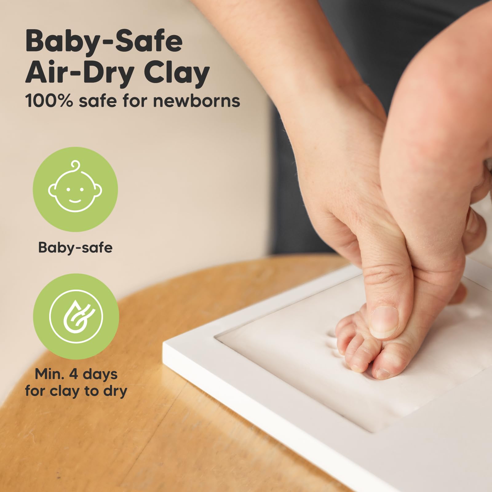 KeaBabies name-date printing kit enables meaningful customization