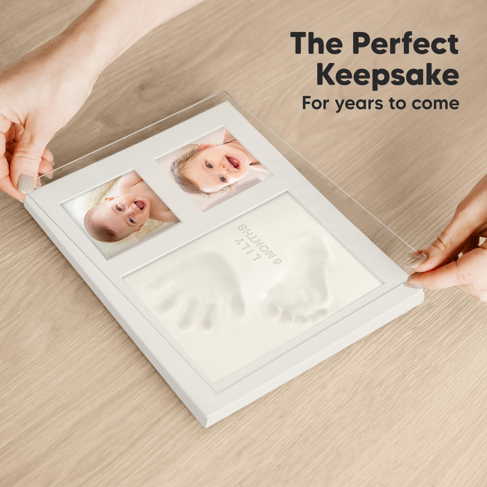 KeaBabies name and date printing kit personalizes the memory
