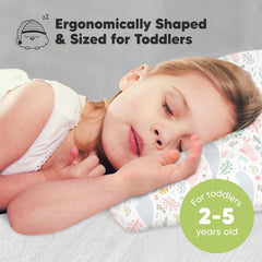 KeaBabies Narwhal pillowcase on soft fabric for breathable naps