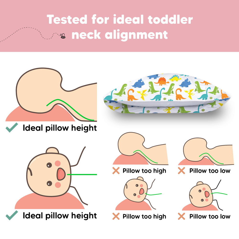 KeaBabies Neck and head support close-up for toddler comfort.