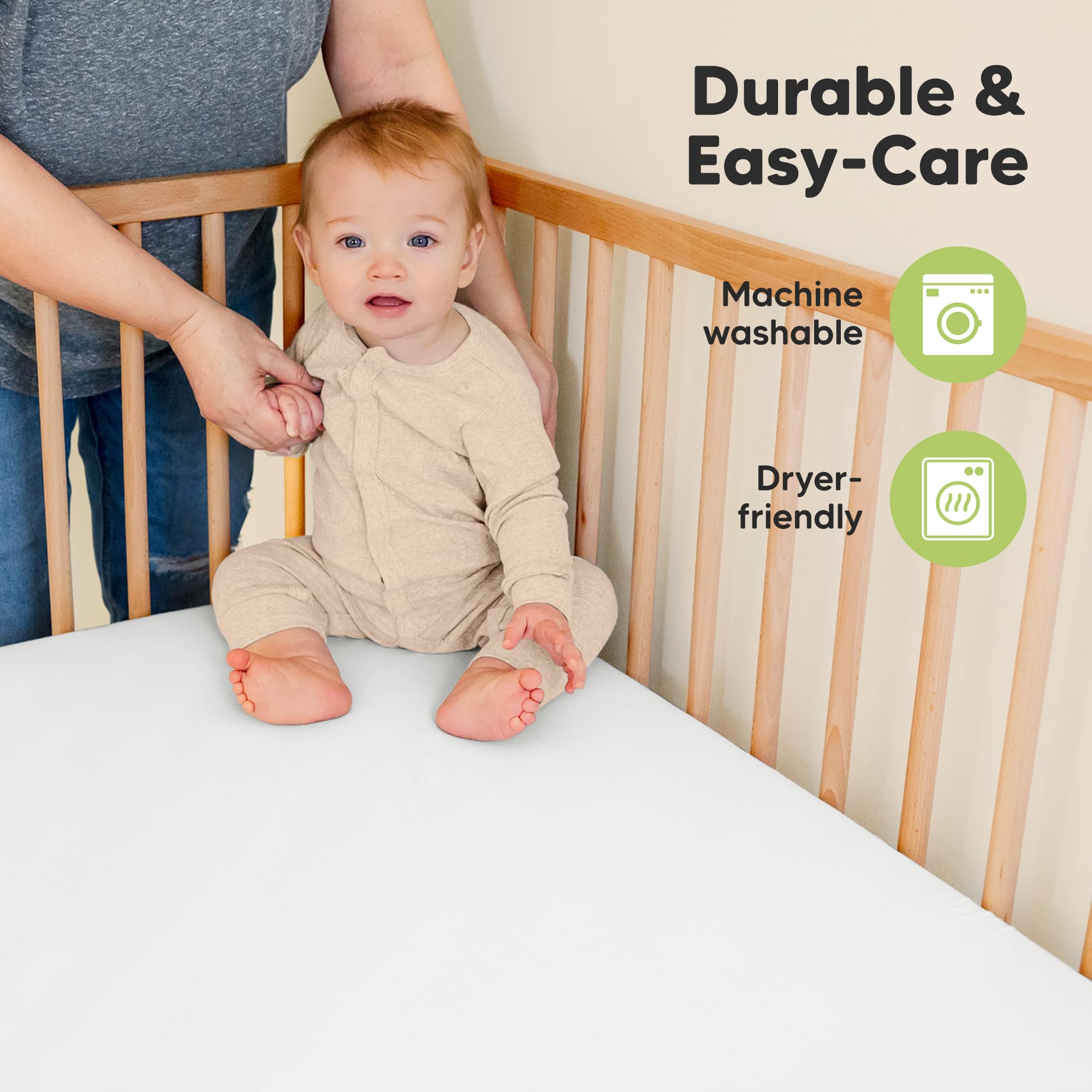 KeaBabies neutral cloud design suits any boy or girl nursery.