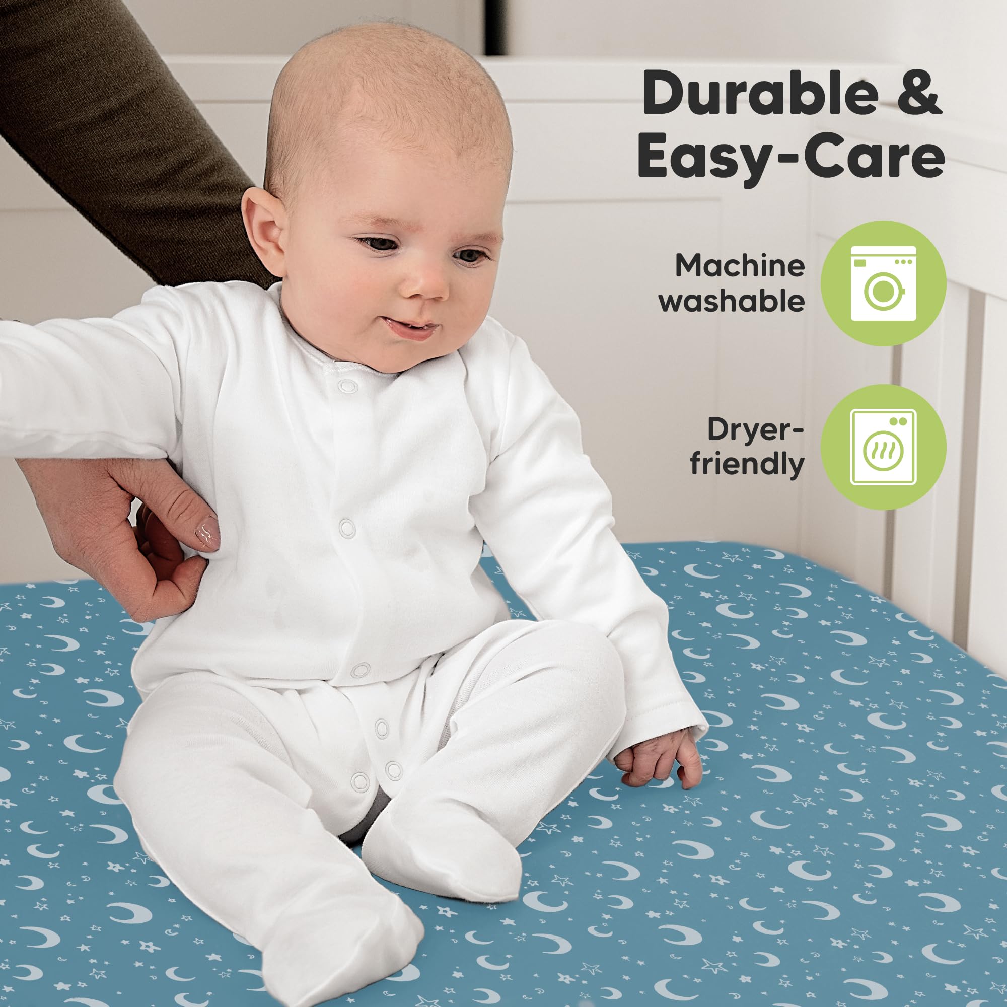 KeaBabies neutral prints complement any nursery decor