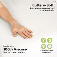 KeaBabies neutral soft-skin sheets ideal for sensitive baby skin