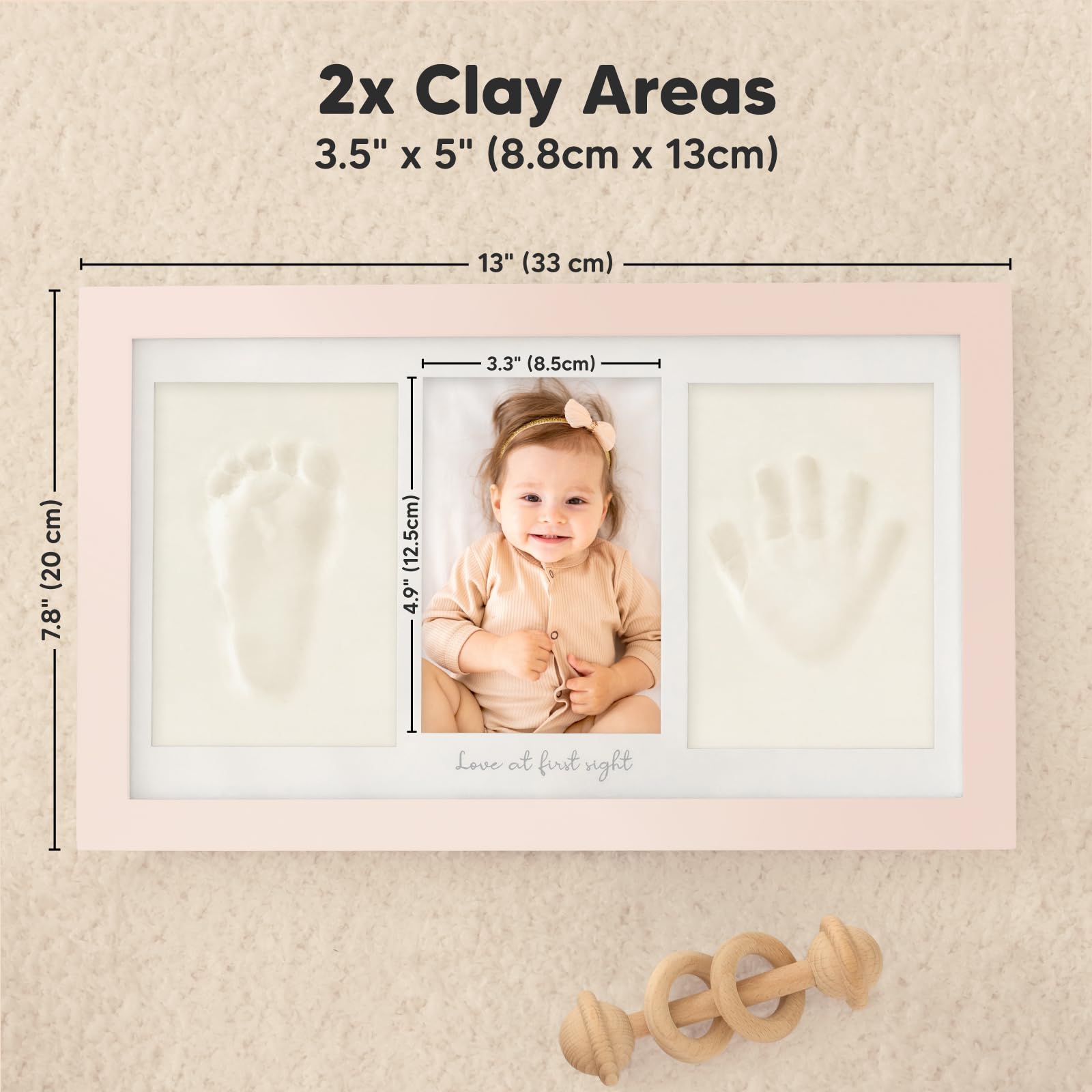 KeaBabies newborn gift ready to display on nursery shelves.