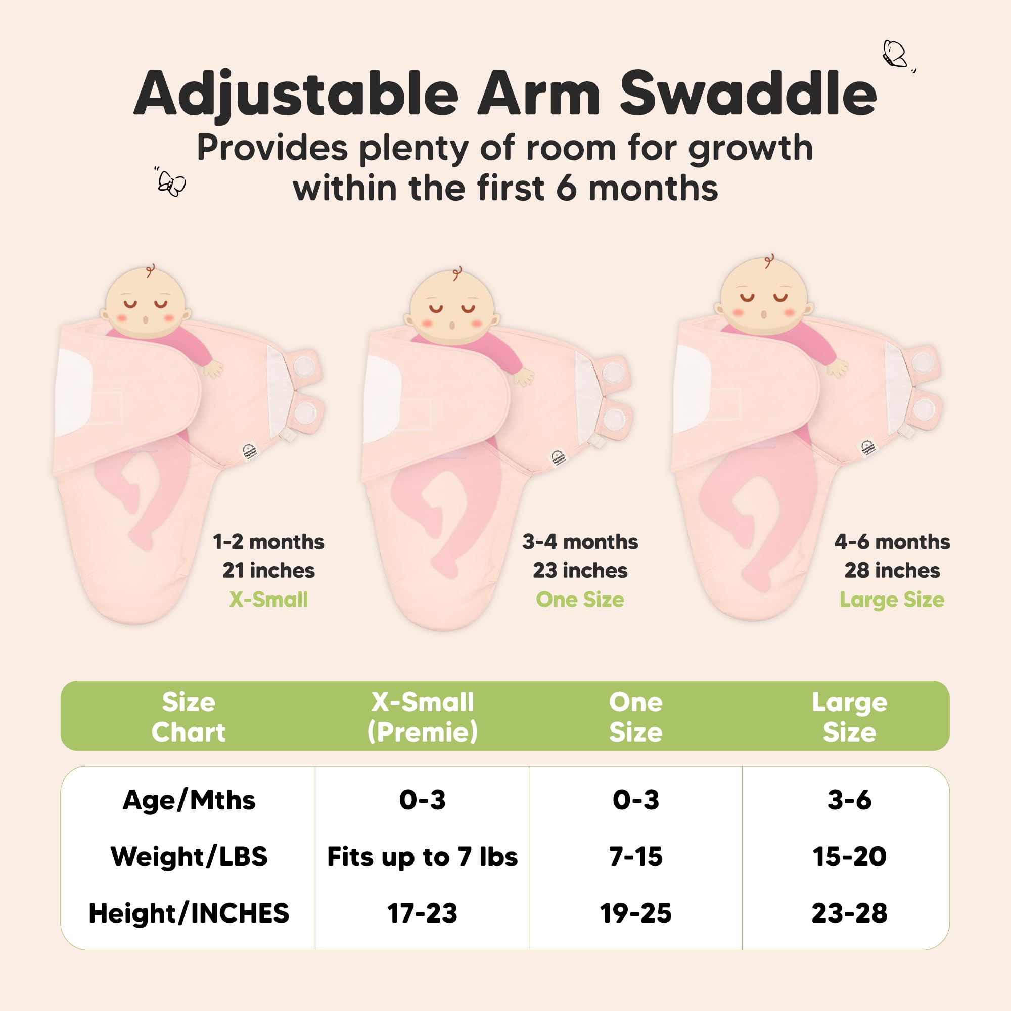 KeaBabies newborn sleep environment creates a snug, womb-like feel.