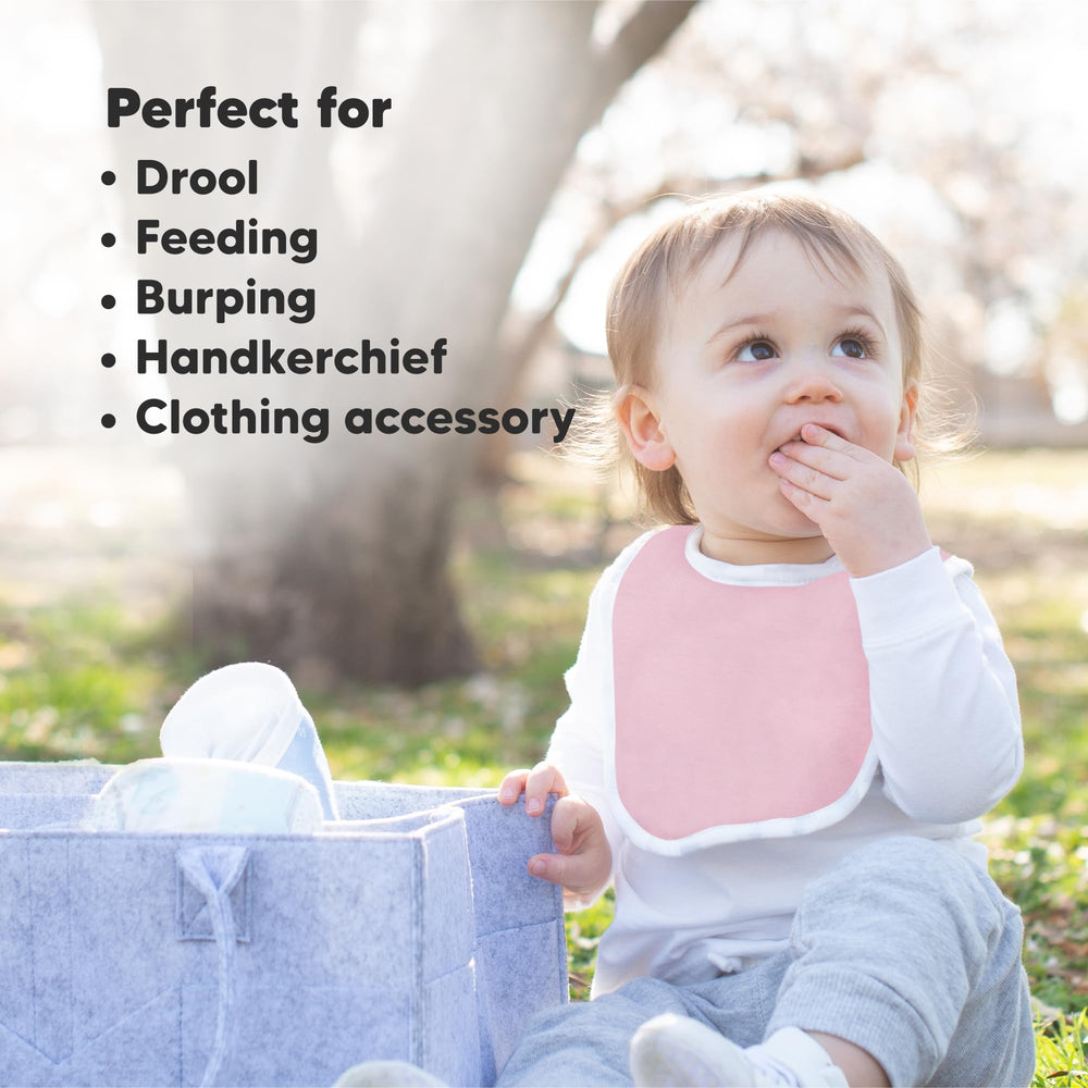 KeaBabies newborn-to-24-months bibs suitable for growing drool needs.