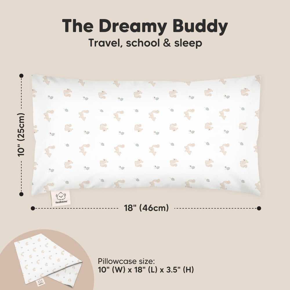 KeaBabies Nibbles soft breathable fabric enhances nap-time comfort