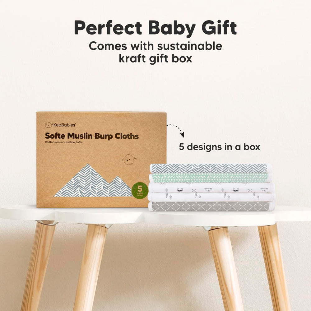 KeaBabies Nordic-tone pack, stylish and practical for everyday use.