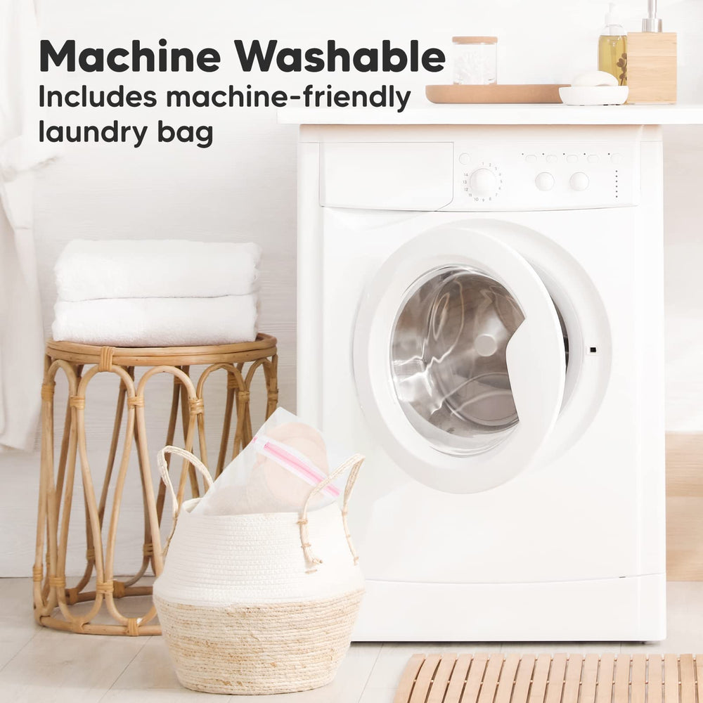 KeaBabies easy-care pads for machine wash and quick dry.